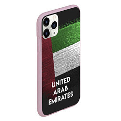 Чехол iPhone 11 Pro матовый United Arab Emirates Style, цвет: 3D-розовый — фото 2