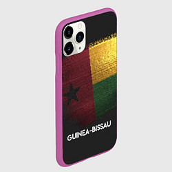Чехол iPhone 11 Pro матовый Guinea-Bissau Style, цвет: 3D-фиолетовый — фото 2