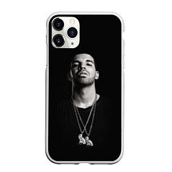 Чехол iPhone 11 Pro матовый Drake, цвет: 3D-белый