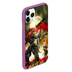 Чехол iPhone 11 Pro матовый Momonga Narberal Gamma, цвет: 3D-фиолетовый — фото 2