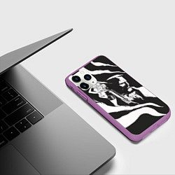 Чехол iPhone 11 Pro матовый Sin City, цвет: 3D-фиолетовый — фото 2
