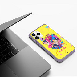 Чехол iPhone 11 Pro матовый NCT 127 Stores, цвет: 3D-серый — фото 2