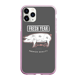 Чехол iPhone 11 Pro матовый Fresh Year 2019