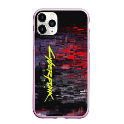 Чехол iPhone 11 Pro матовый Cyberpunk 2077