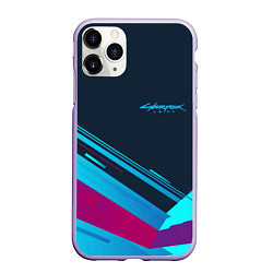 Чехол iPhone 11 Pro матовый Cyberpunk 2077