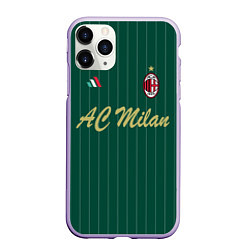 Чехол iPhone 11 Pro матовый AC Milan: Green Form