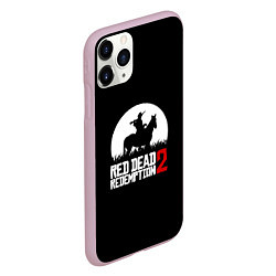 Чехол iPhone 11 Pro матовый RDR 2: Moonlight, цвет: 3D-розовый — фото 2