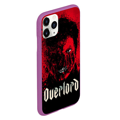 Чехол iPhone 11 Pro матовый Overlord: Red Rage / 3D-Фиолетовый – фото 2