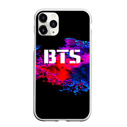 Чехол iPhone 11 Pro матовый BTS: Colors Explode, цвет: 3D-белый