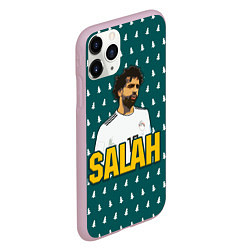 Чехол iPhone 11 Pro матовый Salah Style, цвет: 3D-розовый — фото 2