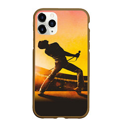 Чехол iPhone 11 Pro матовый Bohemian Rhapsody, цвет: 3D-коричневый