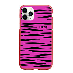 Чехол iPhone 11 Pro матовый LIZER: Близкие, цвет: 3D-красный