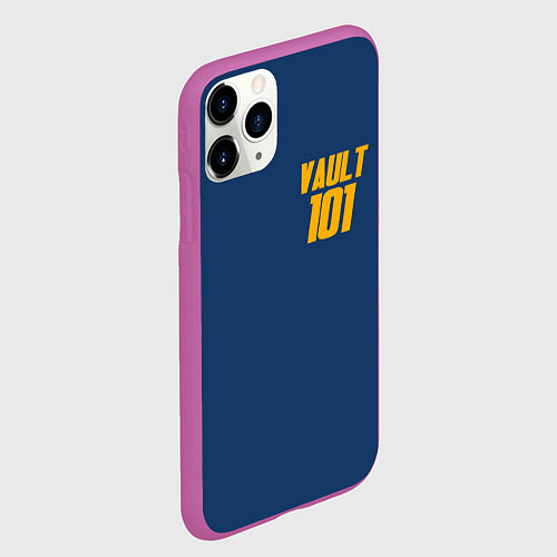 Чехол iPhone 11 Pro матовый VAULT 101 / 3D-Фиолетовый – фото 2