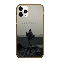 Чехол iPhone 11 Pro матовый Death Stranding, цвет: 3D-коричневый