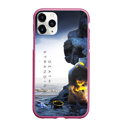 Чехол iPhone 11 Pro матовый Death Stranding: Exclusive, цвет: 3D-малиновый