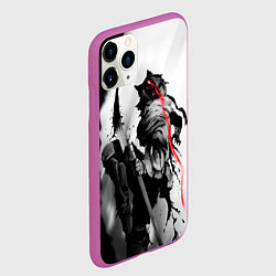 Чехол iPhone 11 Pro матовый Убийца Гоблинов, цвет: 3D-фиолетовый — фото 2