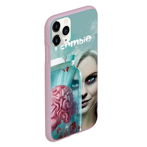 Чехол iPhone 11 Pro матовый I-ZOMBIE large / 3D-Розовый – фото 2