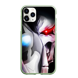 Чехол iPhone 11 Pro матовый Overlord - Ainz Ooal Gown, цвет: 3D-салатовый