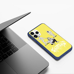 Чехол iPhone 11 Pro матовый Ghostemane Mercury, цвет: 3D-тёмно-синий — фото 2