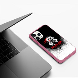 Чехол iPhone 11 Pro матовый Убийца Гоблинов, цвет: 3D-малиновый — фото 2