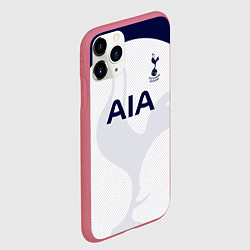 Чехол iPhone 11 Pro матовый ФК Тоттенхэм, цвет: 3D-малиновый — фото 2
