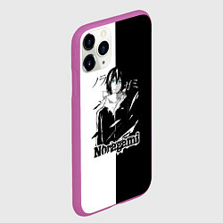 Чехол iPhone 11 Pro матовый Бездомный Бог, цвет: 3D-фиолетовый — фото 2
