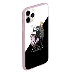 Чехол iPhone 11 Pro матовый Бездомный Бог, цвет: 3D-розовый — фото 2