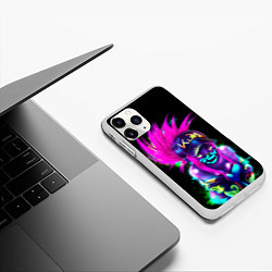 Чехол iPhone 11 Pro матовый KDA Akali, цвет: 3D-белый — фото 2