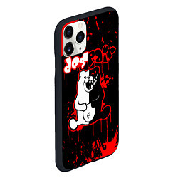 Чехол iPhone 11 Pro матовый MONOKUMA Despair, цвет: 3D-черный — фото 2