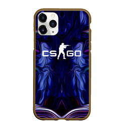 Чехол iPhone 11 Pro матовый CS:GO Waves Skin