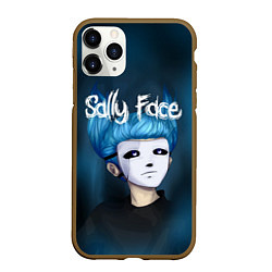 Чехол iPhone 11 Pro матовый Sally Face, цвет: 3D-коричневый