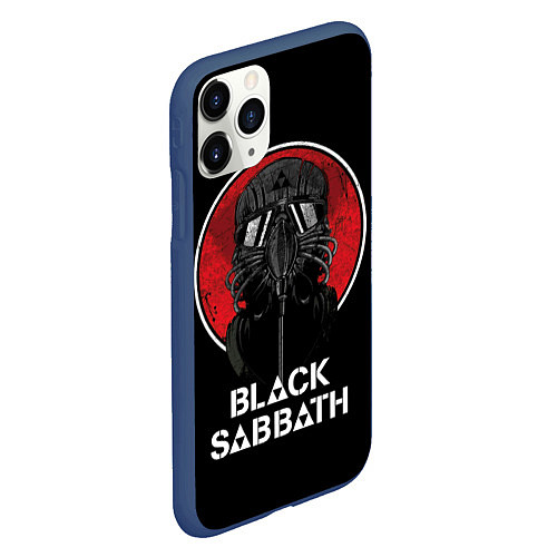 Чехол iPhone 11 Pro матовый Black Sabbath: The Dio Years / 3D-Тёмно-синий – фото 2