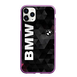 Чехол iPhone 11 Pro матовый BMW: Polygon