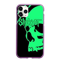 Чехол iPhone 11 Pro матовый Slipknot: Acid Skull