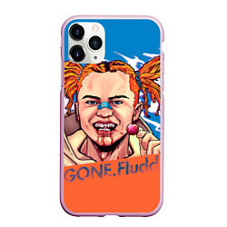 Чехол iPhone 11 Pro матовый Gone Fludd art