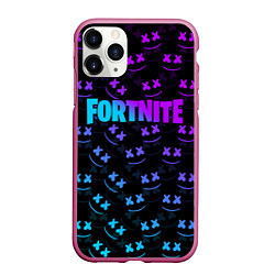 Чехол iPhone 11 Pro матовый FORTNITE x MARSHMELLO