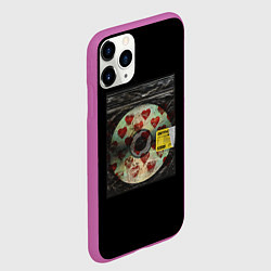 Чехол iPhone 11 Pro матовый BMTH: AMO, цвет: 3D-фиолетовый — фото 2