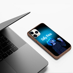 Чехол iPhone 11 Pro матовый Sally Face, цвет: 3D-коричневый — фото 2