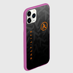 Чехол iPhone 11 Pro матовый Half-Life, цвет: 3D-фиолетовый — фото 2