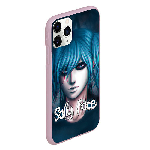 Чехол iPhone 11 Pro матовый Sally Face / 3D-Розовый – фото 2