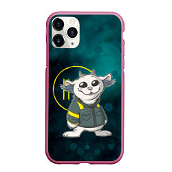 Чехол iPhone 11 Pro матовый 21 Pilots - Chlorine Ned, цвет: 3D-малиновый