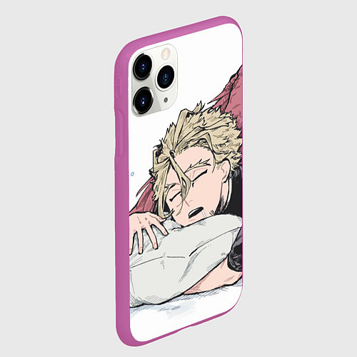 Чехол iPhone 11 Pro матовый Dreams / 3D-Фиолетовый – фото 2