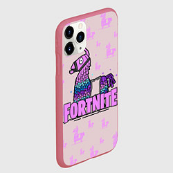 Чехол iPhone 11 Pro матовый Fortnite, цвет: 3D-малиновый — фото 2