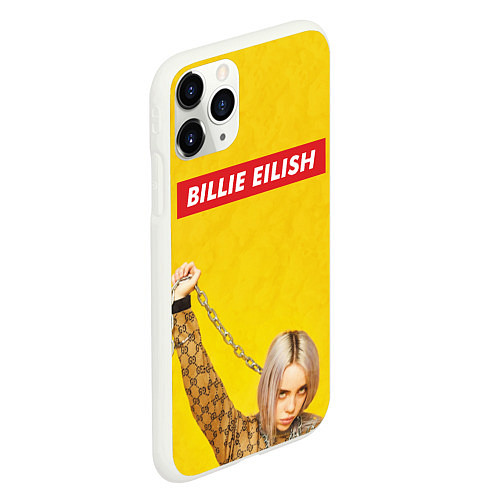 Чехол iPhone 11 Pro матовый Billie Eilish / 3D-Белый – фото 2