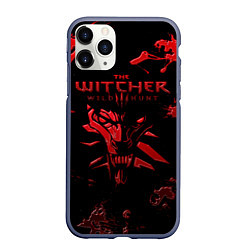 Чехол iPhone 11 Pro матовый The Witcher 3: Wild Hunt