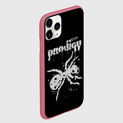 Чехол iPhone 11 Pro матовый The Prodigy The Ant, цвет: 3D-малиновый — фото 2