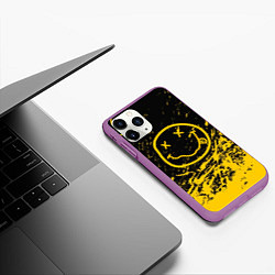 Чехол iPhone 11 Pro матовый NIRVANA, цвет: 3D-фиолетовый — фото 2