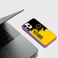 Чехол iPhone 11 Pro матовый NIRVANA, цвет: 3D-фиолетовый — фото 2