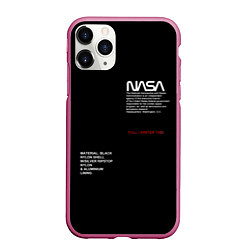 Чехол iPhone 11 Pro матовый NASA