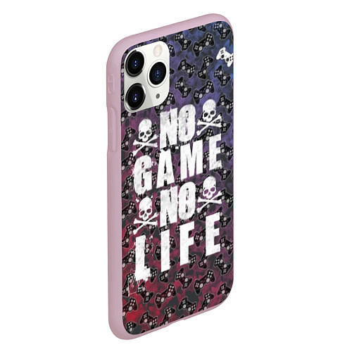 Чехол iPhone 11 Pro матовый No Game No Life / 3D-Розовый – фото 2